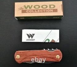 Wenger EKA Wood model 1 78 03 Traveler No Victorinox Swiss Army Knife SAK