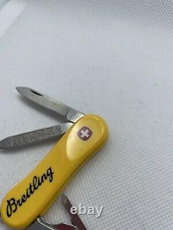 Wenger Evolution 81 Breitling Yellow w Pouch Swiss Army Multi-Tool 16908