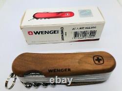 Wenger Evowood S557 Walnut Lock Blade 85mm Swiss Army Knife