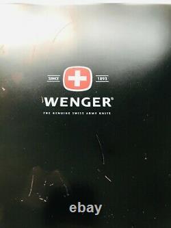 Wenger GIANT 16999 Swiss Army Knife Elite Largest SAK in World 87 Tools WOOD BOX