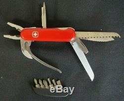 Wenger Genuine Swiss Army Knife Pocket Grip Multi Tool NIB