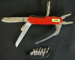 Wenger Genuine Swiss Army Knife Pocket Grip Multi Tool NIB