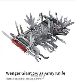 Wenger Giant Swiss Army Knife 16999 87 Tools 141 Functions Victorinox