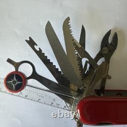 Wenger Giant Swiss Army Knife 80+ Functions Pliers Compass Ruler SAK