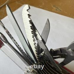 Wenger Giant Swiss Army Knife 80+ Functions Pliers Compass Ruler SAK