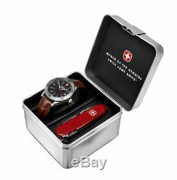 Wenger Grenadier Swiss Watch Gift Set with Teton Swiss Army Knife