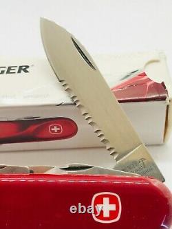 Wenger Highlander Serrated 85mm Pocket Swiss Army Knife Vintage Nib