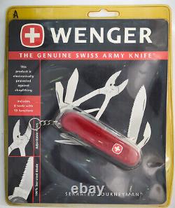 Wenger Journeyman Serrated Swiss Army knife- retired, new in package NIP #3007
