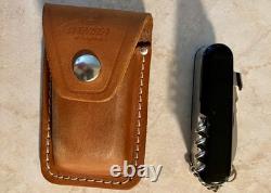 Wenger King Arthur 16623 85mm Swiss Army Knife Black Alox