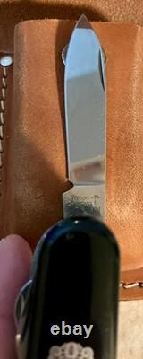 Wenger King Arthur 16623 85mm Swiss Army Knife Black Alox