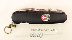 Wenger King Arthur Swiss Army knife- retired, rare, very good w name #S005