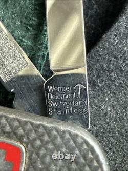 Wenger Knife Sterling Silver 925 Swiss Army Knife Collectors Edition Swiss