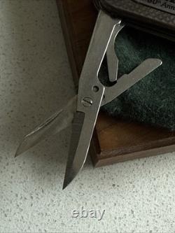 Wenger Knife Sterling Silver 925 Swiss Army Knife Collectors Edition Swiss