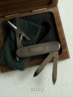 Wenger Knife Sterling Silver 925 Swiss Army Knife Collectors Edition Swiss