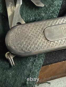 Wenger Knife Sterling Silver 925 Swiss Army Knife Collectors Edition Swiss