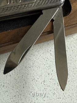 Wenger Knife Sterling Silver 925 Swiss Army Knife Collectors Edition Swiss