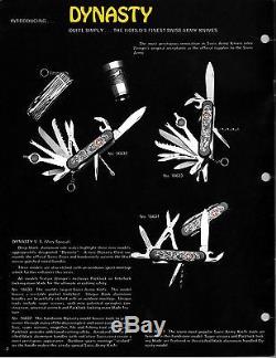 Wenger Lancelot Dynasty V. S. Series 16632 RARE! Circa 1993 SAK Swiss Army Knife