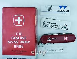 Wenger Laser Swiss Army knife. New in box NIB #8049