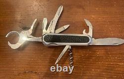 Wenger Leather Steel Delemont Cigar Swiss Army Knife Great Condition Must Have