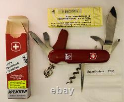 Wenger Left Hand Skier Swiss Army knive. New old stock, retired & rare #7865