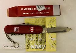 Wenger Left Hand Skier Swiss Army knive. New old stock, retired & rare #7865