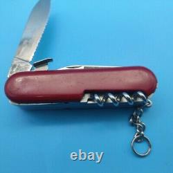 Wenger Master Serrated with Corkscrew Swiss Army Pocket Knife 85mm Red