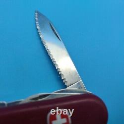 Wenger Master Serrated with Corkscrew Swiss Army Pocket Knife 85mm Red 0903