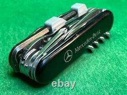 Wenger Mercedes-Benz Mountain Bike 6 Layer 85mm Swiss Army Knife Rare Used (X29)