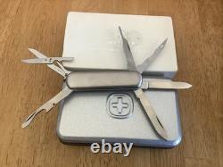 Wenger Mini Pocket Tool Chest Swiss Army 65mm Stainless Steel Knife Rare NIB NOS