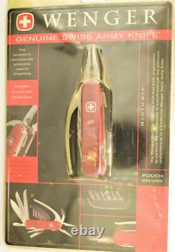 Wenger Minigrip (PocketGrip) Swiss Army knife. Retired, new in package NIP #3104