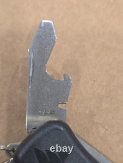 Wenger Mountainer Swiss Army Knife Black/Gray Serrated VERY LITTLE USE