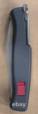 Wenger Mountainer Swiss Army Knife Black/Gray Serrated VERY LITTLE USE