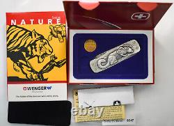 Wenger Nature Series Swiss Army Knife. Retired, rare, new boxed Leopard #8047