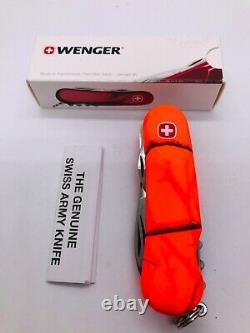 Wenger Orange Realtree Ap Blaze 13 85mm Pocket Swiss Army Knife Vintage Nib