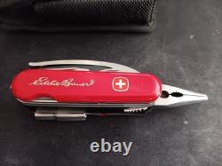 Wenger Pocket Grip Multi Tool With Pliers Swiss Army Knife With Pouch