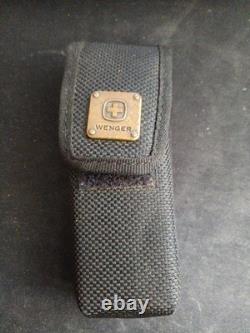 Wenger Pocket Grip Multi Tool With Pliers Swiss Army Knife With Pouch