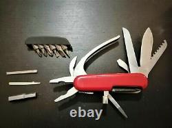 Wenger PocketGrip MiniGrip Swiss Army Knife/Pliers + Wenger Sheat! No Victorinox