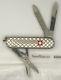 Wenger Quilted sterling silver Swiss Army knife- vintage, new in box #6208