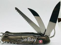 Wenger Ranger 57 Hunter Hardwoods 130mm Pocket Swiss Army Knife Vintage Nib