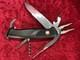 Wenger Ranger 74 Handyman Black Large Swiss Army Knife 130mm 8 Tool Rare (401)