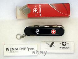 Wenger Snowboarder Swiss Army Knife (black). New, retired 4-layer #3668