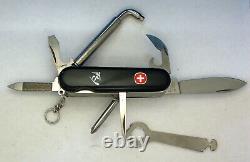 Wenger Snowboarder Swiss Army Knife (black). New, retired 4-layer #3668