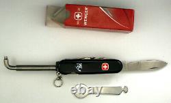 Wenger Snowboarder Swiss Army Knife (black). New, retired 4-layer #3668