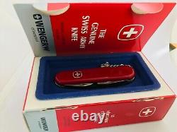 Wenger Spot Light with Scissors 4 layers Swiss Army knife +set of New battery's