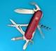 Wenger Spotlight Red Swiss Army Knife Multi Tool! With Working Flashlight