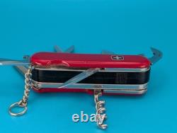 Wenger Spotlight Red Swiss Army Knife Multi Tool! With Working Flashlight