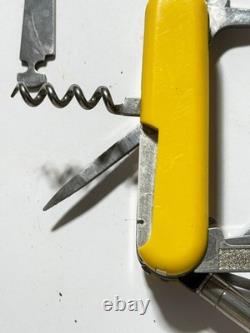 Wenger SwiissRider Swiss Army knife Yellow