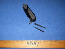 Wenger Swiss Army EVO Grip Blackout knife 2012 EVOGrip 11 Blackout