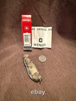 Wenger Swiss Army Knife Camouflage Highlander Timber 85mm New In Box