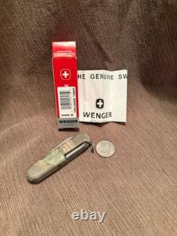 Wenger Swiss Army Knife Camouflage Highlander Timber 85mm New In Box Wenger Swiss Army Knife Camouflage Highlander Timber 85mm New In Box